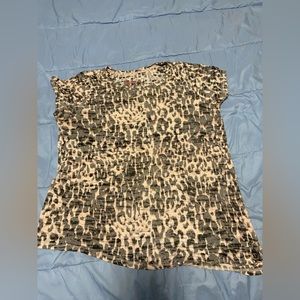 Plus size 3X active zone shirt sheer